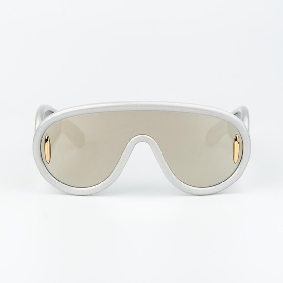 Loewe X PAULA'S IBIZA Women Sunglasses Black Grey Shield LW40128I 24C NEW AUTHEN - Picture 2 of 10